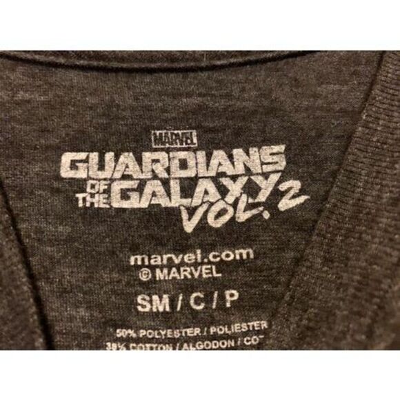 GUARDIANS OF THE GALAXY EXPRESSIONS OF GROOT SIZE SMALL T-SHIRT **NICE** - Picture 3 of 3